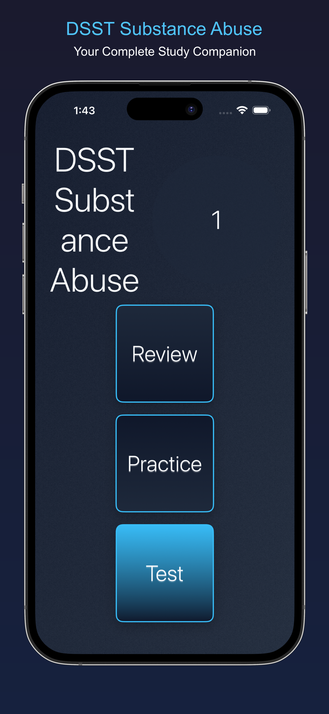 DSST Substance Abuse Prep