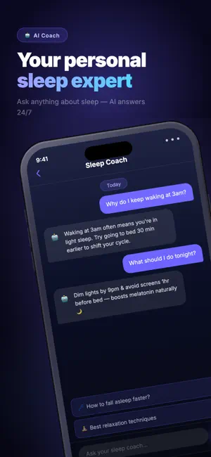 Sleeply - AI Sleep Tracker screenshot 2