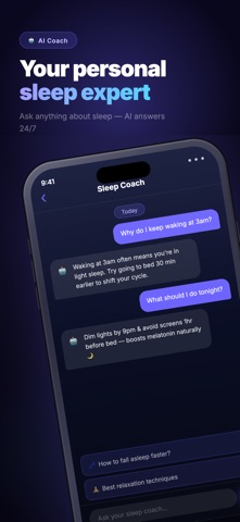 Sleeply - AI Sleep Tracker Screenshot 2 of 7