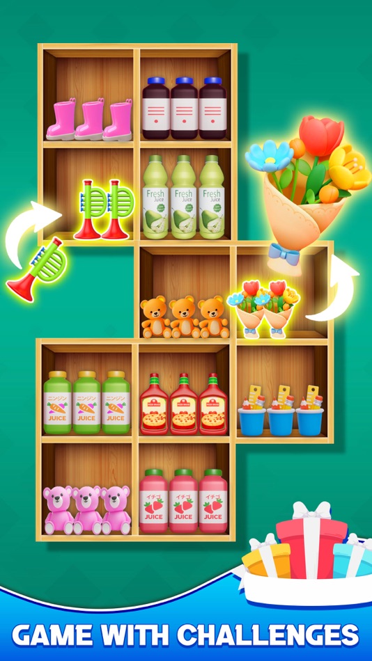 #1. Sort Three Goods (iOS) Bởi: faizan khalid