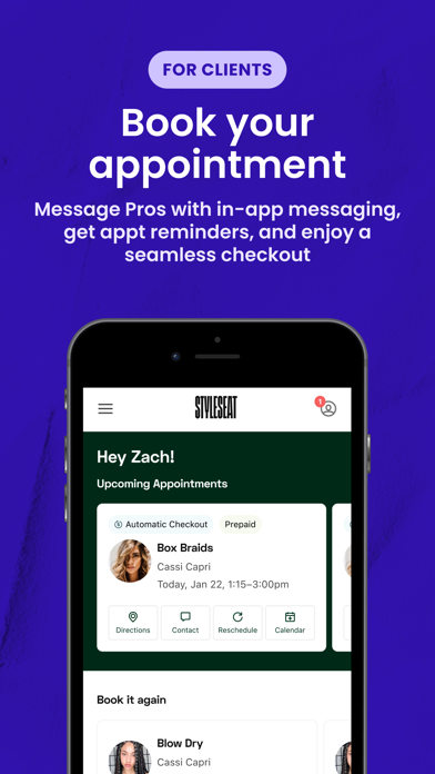 StyleSeat - Salon Appointments Screenshot