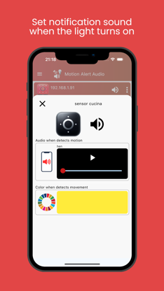 Motion Alert Audio screenshot 4