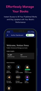 Notion Press screenshot #2 for iPhone