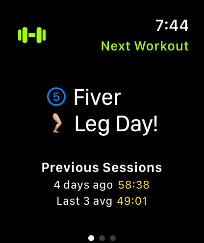 Workouts• screenshot 11