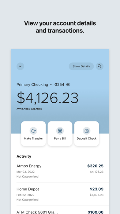 Meridian Trust Screenshot
