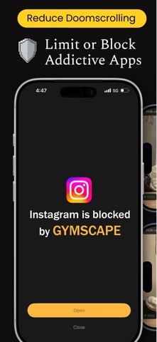GymScape iPhone screenshot