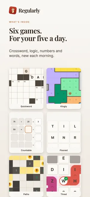 Regularly: Daily Puzzles screenshot 2