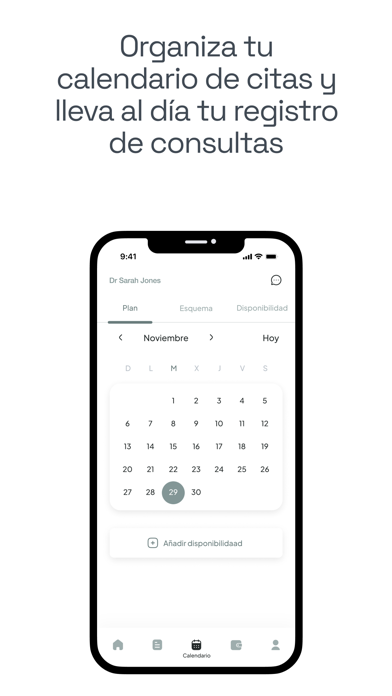 Nexu Health Professionals Screenshot