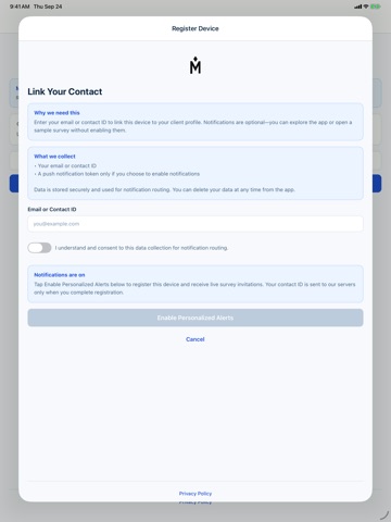 App screenshot