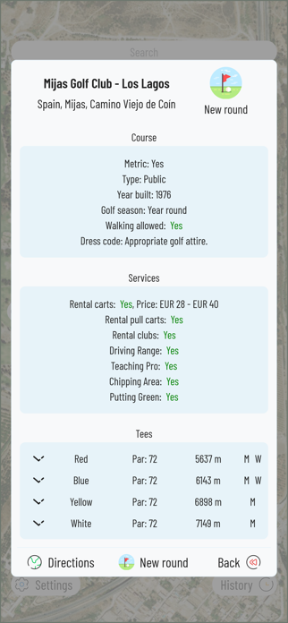 Golf-Gps Screenshot 2 of 7