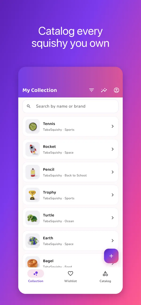 Screenshot #1 pour SquishDex: Squishy Collection