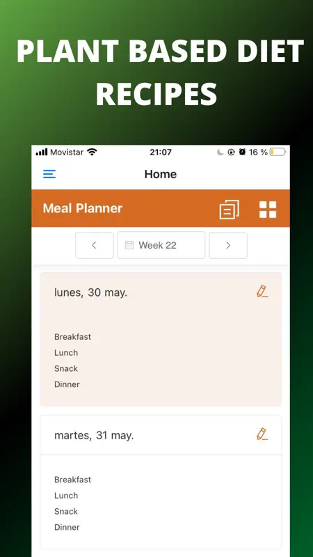 Plant Based Diet Recipes App screenshot 3 of 4