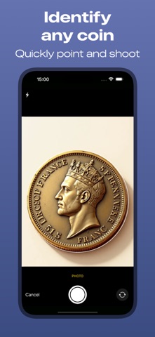Coin Identifier: Value Scanner Screenshot 1 of 5