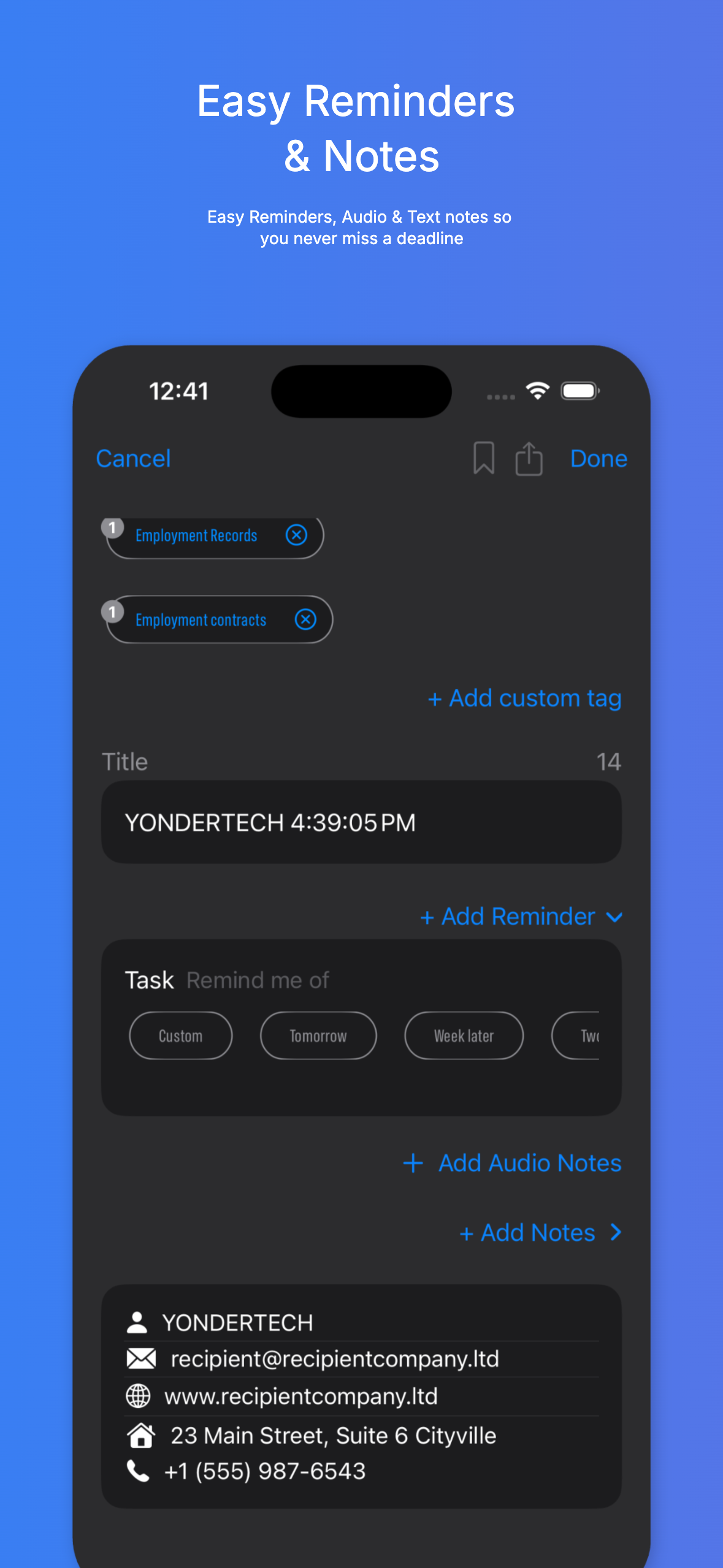 AgentDocx: Document Organiser screenshot 4