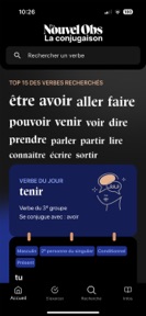 French conjugation! screenshot