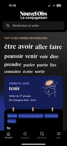 La conjugaison française ! screenshot