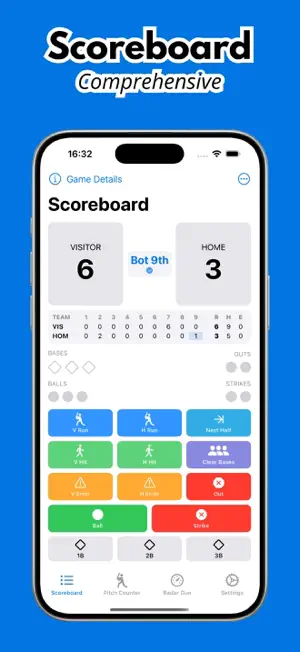 Pitch Counter, Radar Gun: BEYZ screenshot 3