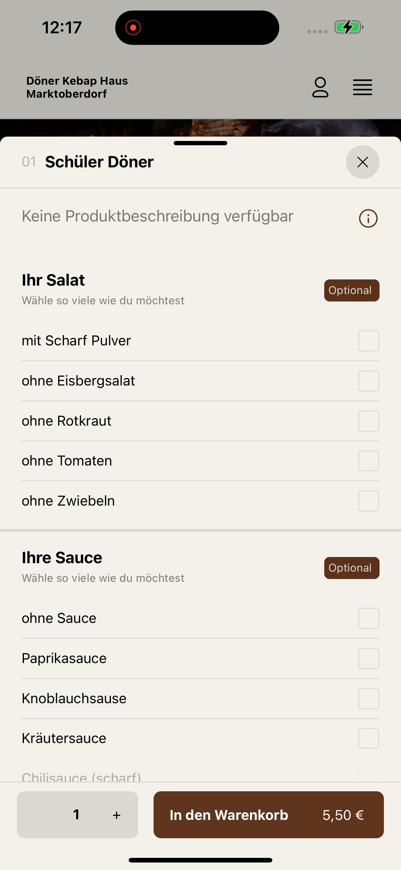 Döner Kebap Haus Marktoberdorf