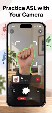 ASL Sign Language Learning App screenshot 1