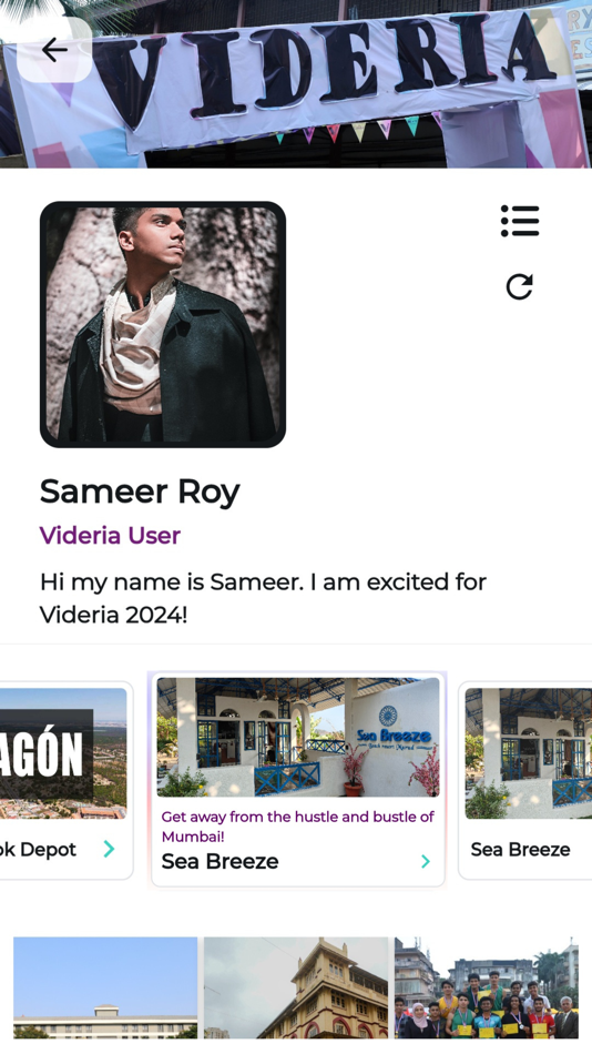 #3. Videria - Interschool Event (iOS) Podle: Zeeshan Ansari