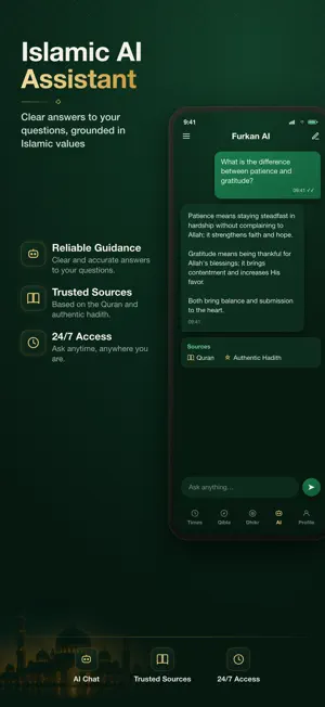 Furkan AI: Islamic Assistant screenshot 3