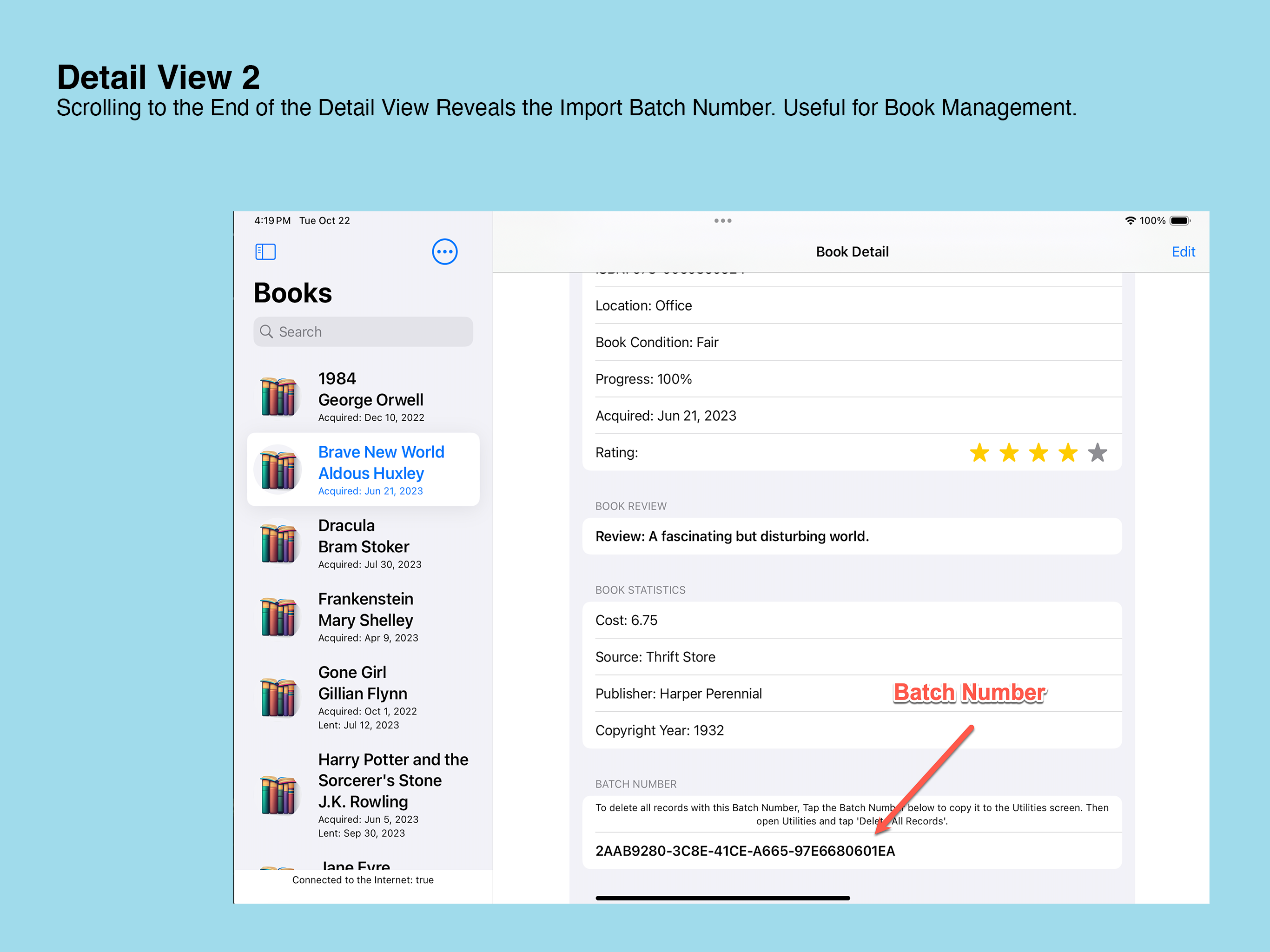 BooksRUs screenshot 13