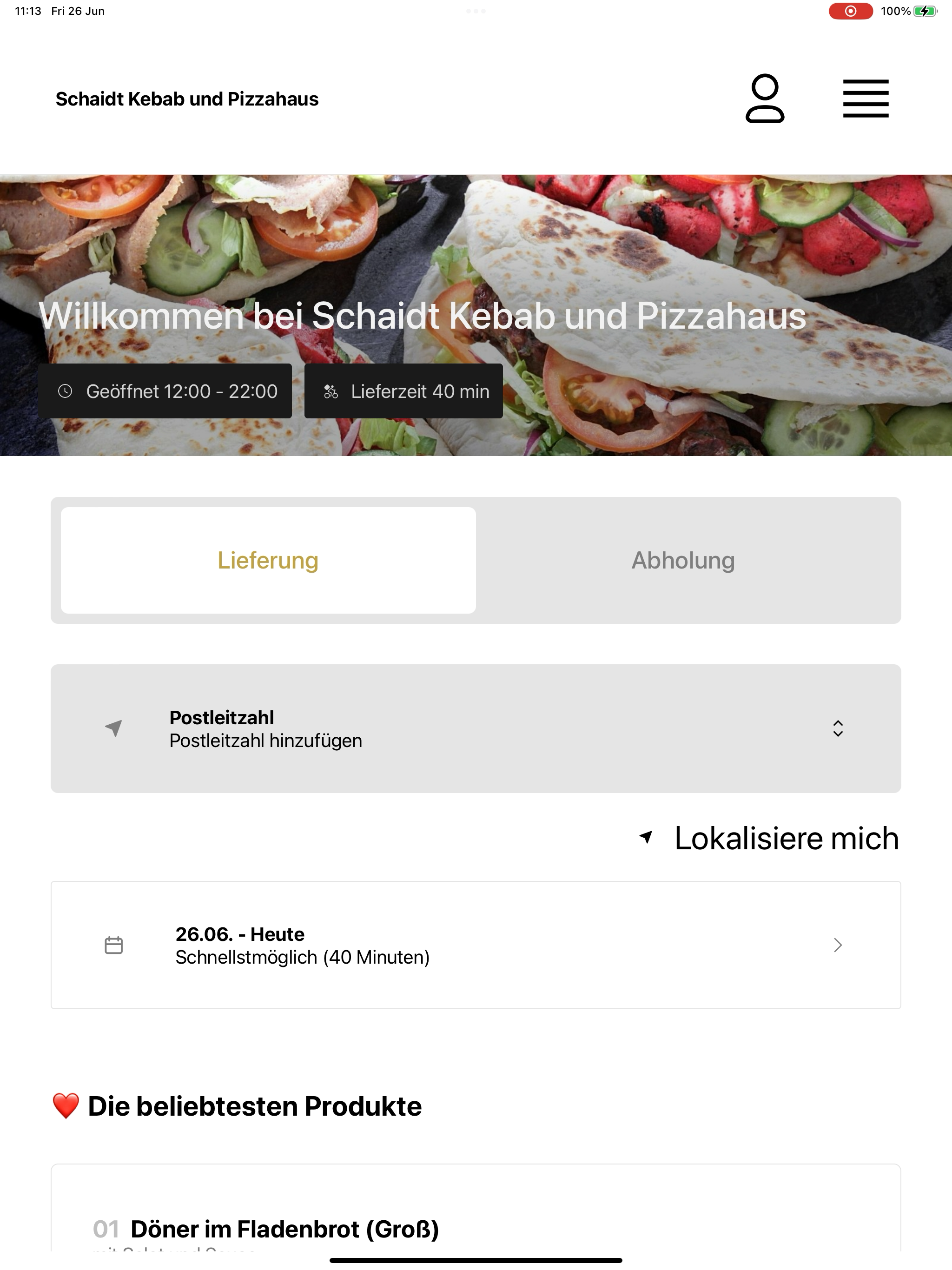 Schaidt Kebab und Pizzahaus screenshot 13