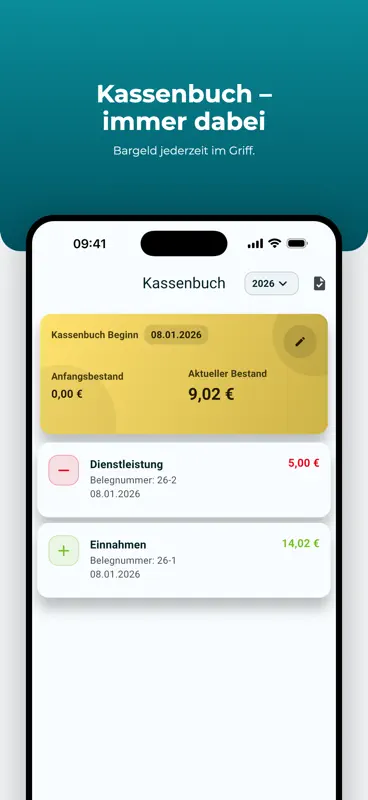 Rechnung schreiben & Angebote screenshot 7 of 9