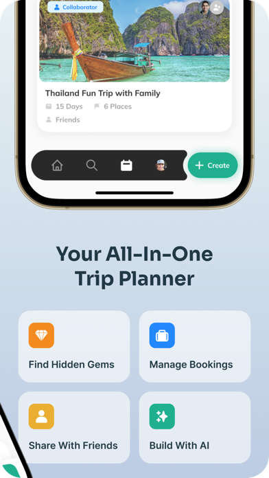Escapekar: AI Travel Planner Screenshot