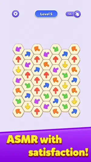 Arrow Clear: Hexa Arrow Puzzle screenshot 4