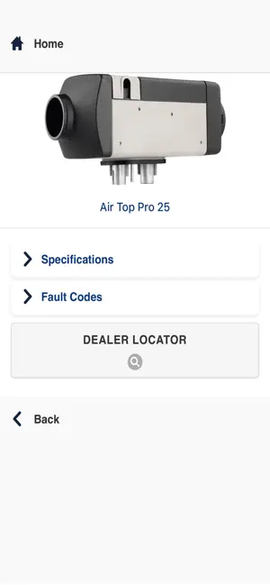 Tech Webasto Mobile screenshot 3