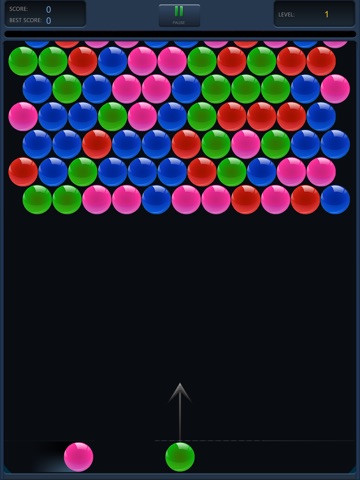 Bubble Shooter HD iPad screenshot