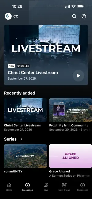 Christ Center screenshot 2