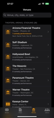 Comedy Live NOW Screenshot 4 of 4