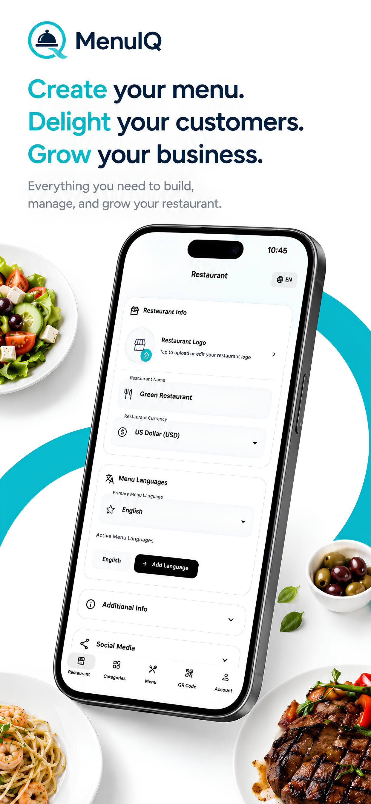 MenuIQ - Digital QR Menu Maker screenshot 3