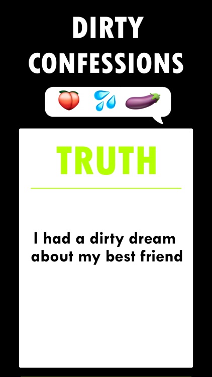Truth or Dare party game adult
