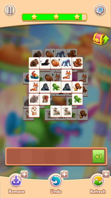 Tile Match Animal-Puzzle Game Screenshot