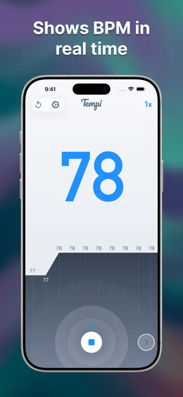 Tempi: BPM & Beat Tracking screenshot 1 of 5