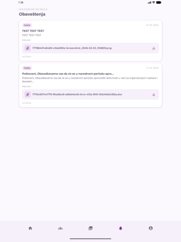GoSchool RS iPad screenshot