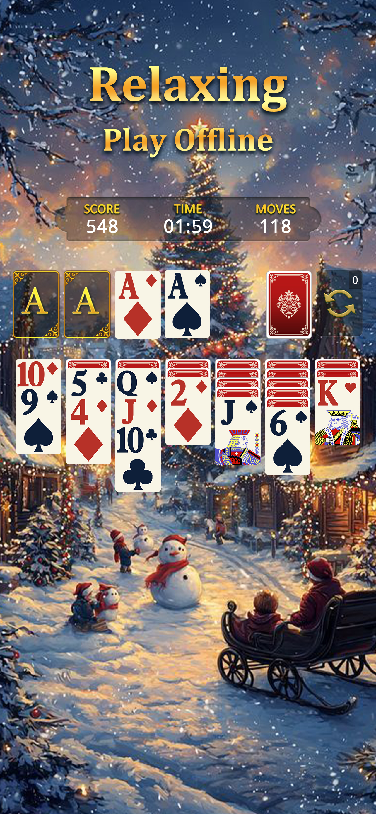 Solitaire Cozy - Big Card