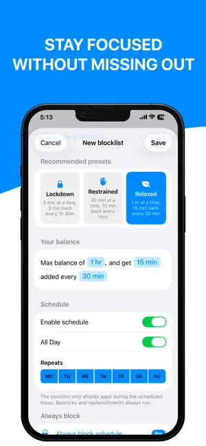 Drip Screen Time screenshot 1
