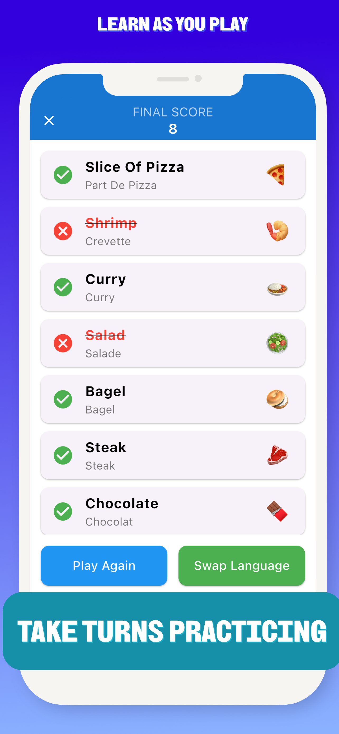 Word Head: Language Charades