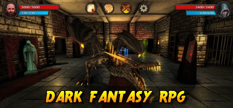 Moonshades: Dark Fantasy RPG screenshot 4