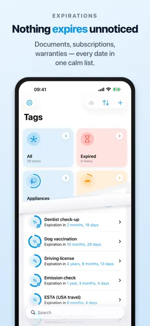 Expiry Tracker: Expires! screenshot 1