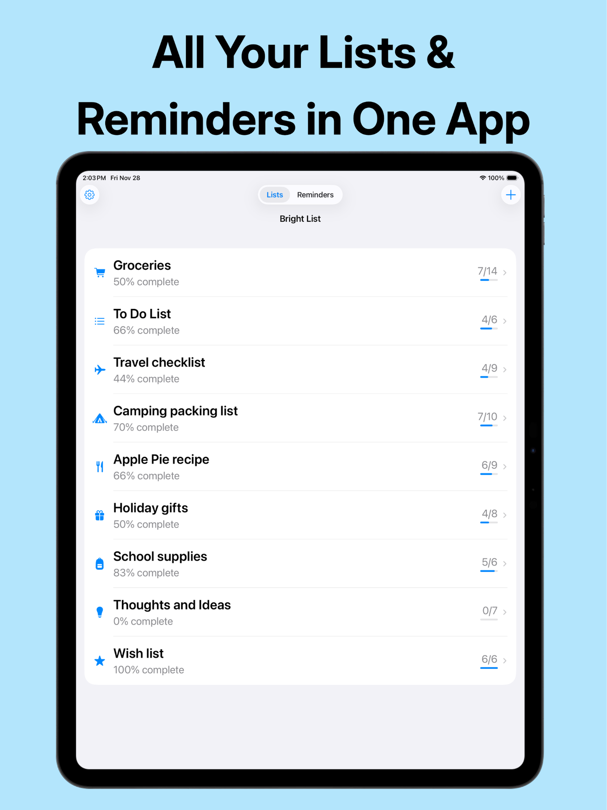 Bright List: Grocery List screenshot 10