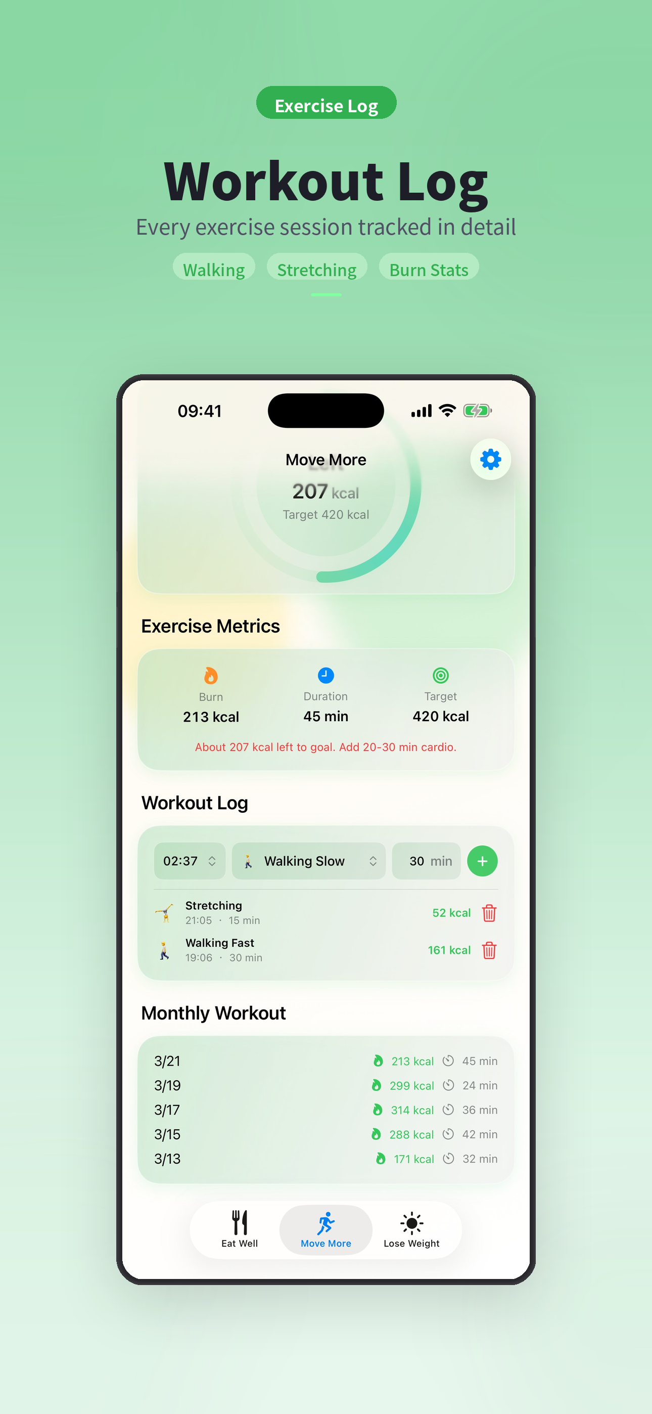 KeepFit - Calorie Balance