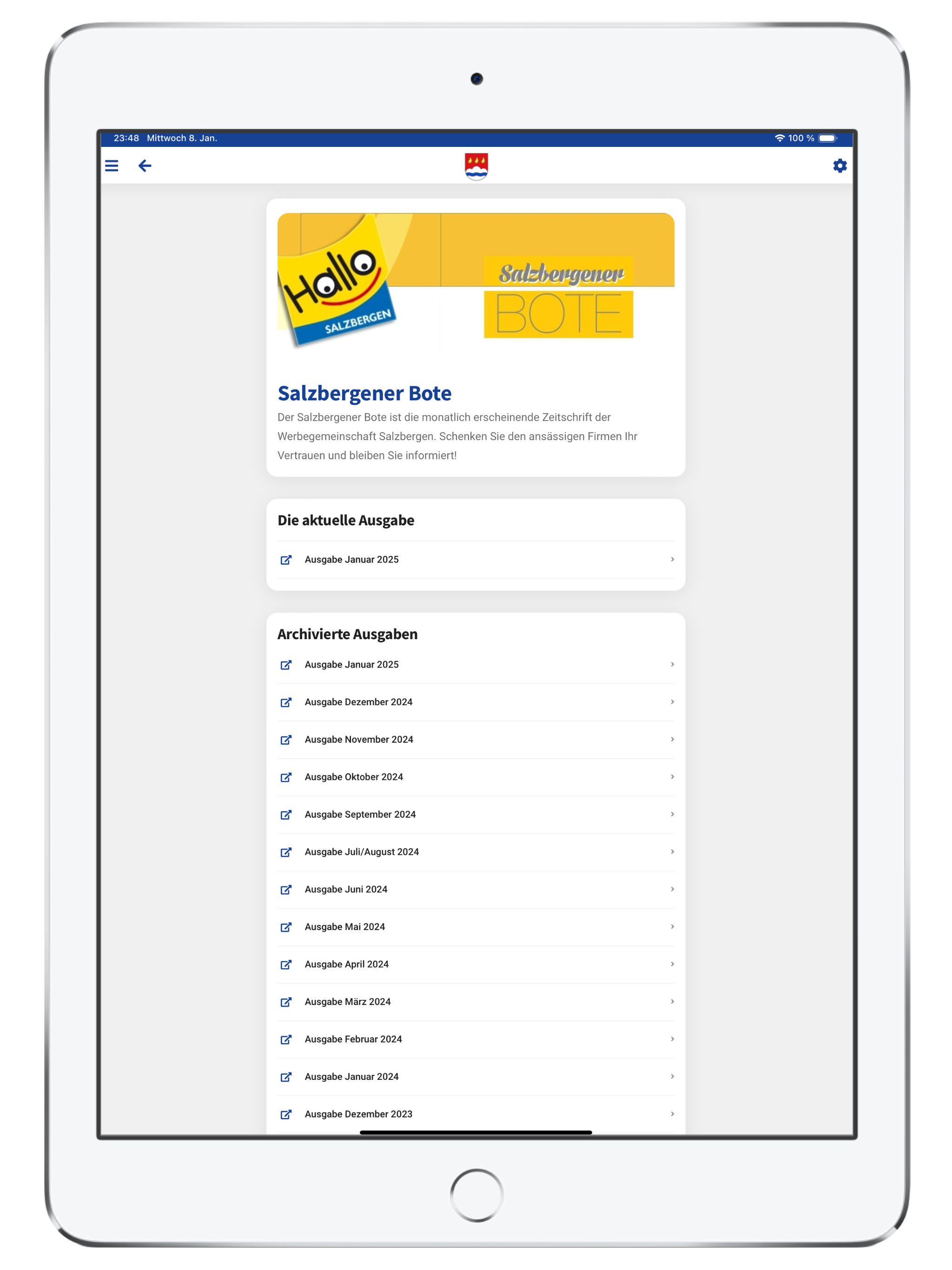 Salzbergen App