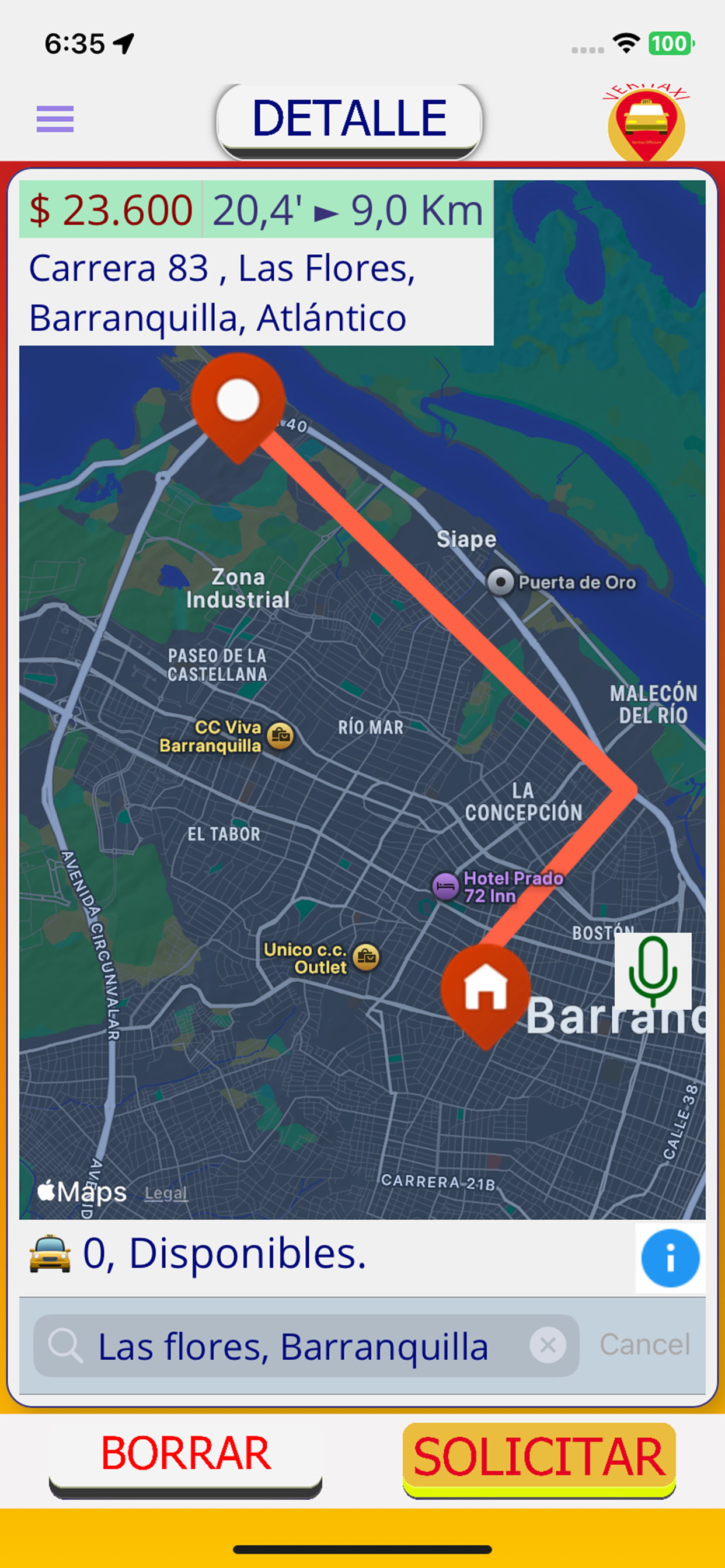 VeriTaxi Rider screenshot 7
