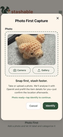 Stashable screenshot