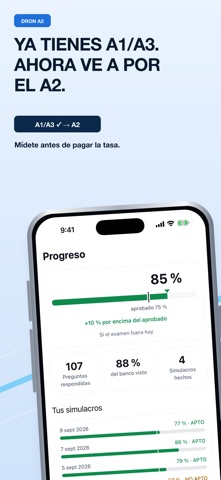 Dron A2 Examen Test 2026 Screenshot 1 of 7